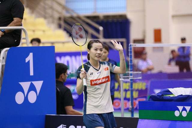 Thùy Linh vào chung kết, cơ hội lập kỷ lục ở giải cầu lông Vietnam Open- Ảnh 2.